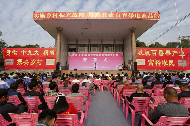 “中国百香果之乡”广西北流市举办首届百香果电商旅游文化节